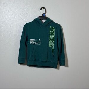 Abercrombie Kids‎ Boys Green Pullover Hoodie Sweater Size 5/6.
